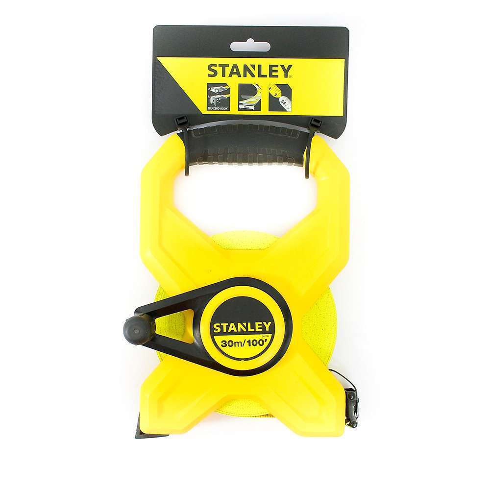 Stanley STHT34791-8 30m Fibreglass Yellow Long Measuring Tape 7