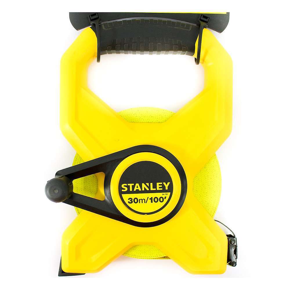 Stanley STHT34791-8 30m Fibreglass Yellow Long Measuring Tape 0