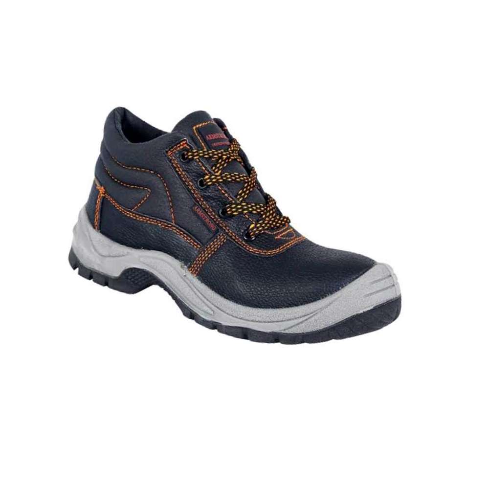 Armstrong Steel Toe Safety Shoe AA Size44 Black High Ankle 0