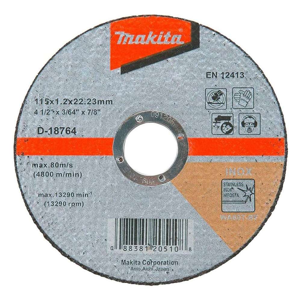 Makita D-18764 WA60T Thin Cutting Wheel 115mm Diameter 0