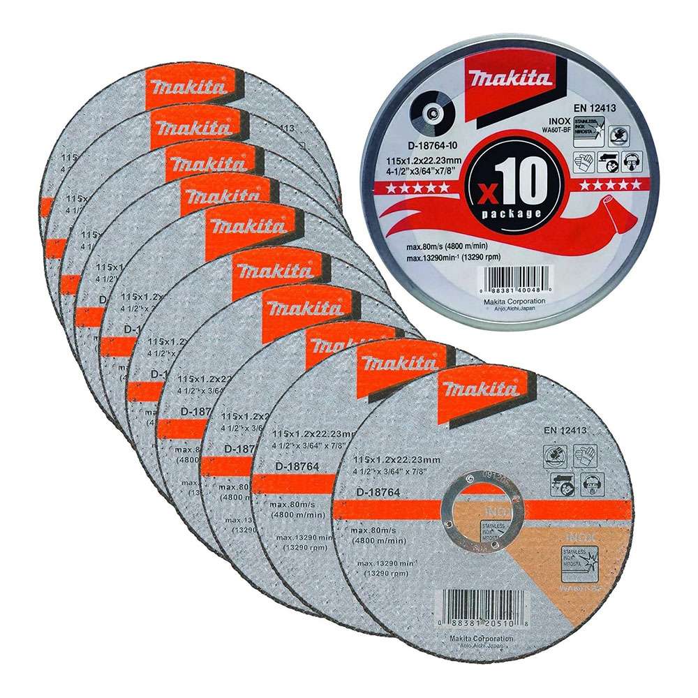Makita D-18764 WA60T Thin Cutting Wheel 115mm Diameter 1