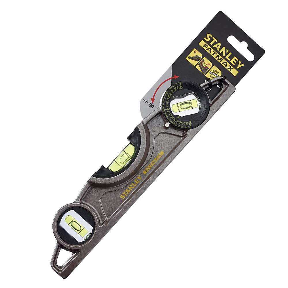 Stanley Fatmax 0-43-609 10" Torpedo Magnetic Level 3