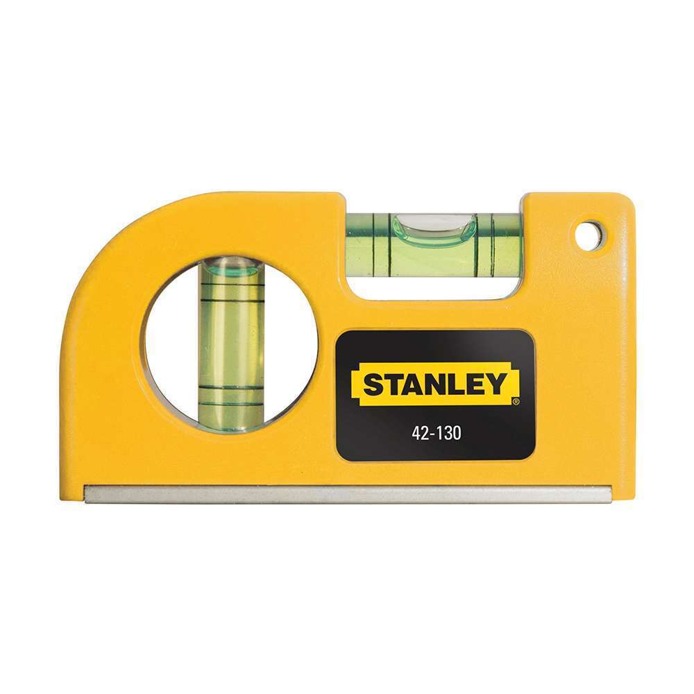 Stanley 0-42-130 8.7cm Mini Magnetic Pocket Level 0