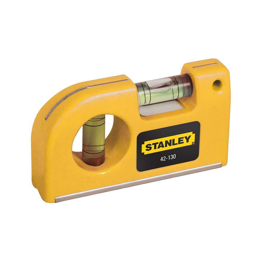 Stanley 0-42-130 8.7cm Mini Magnetic Pocket Level 1