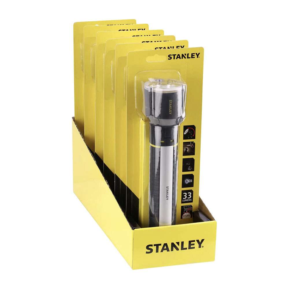 Stanley STA095112 Maxlife 369 30 lumens 0.5W LED Tripod Torch with Non-slip Grip 3