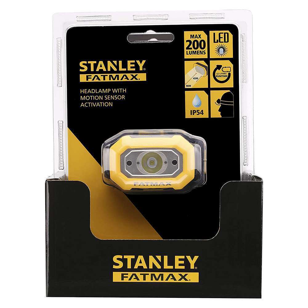 Stanley FatMax 200lm Head Lamp FMHT81509-0 8