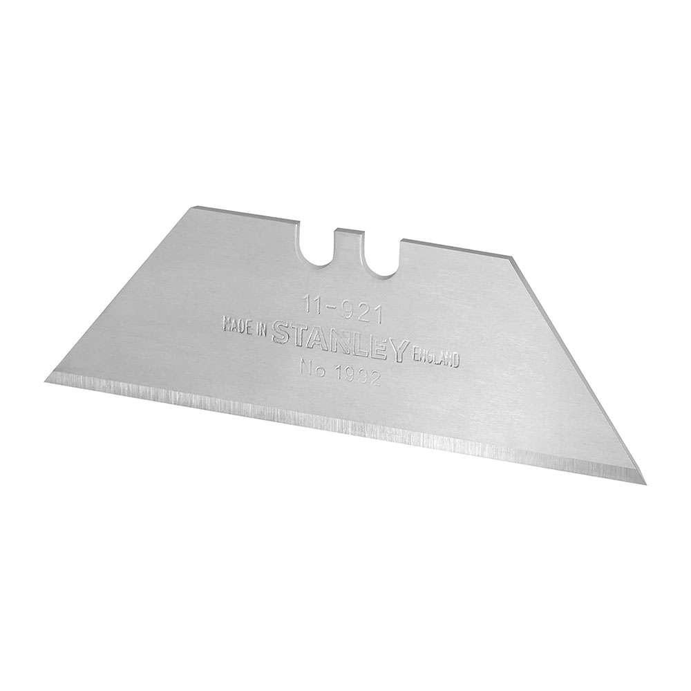 Stanley 6-11-921 1992 62mm Trimming Knife Blade without Holes - 10 Pcs 2