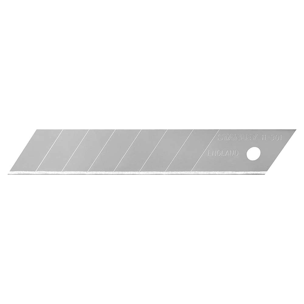 Stanley 1-11-201 18mm Snap Off Knife Blades -10Pcs