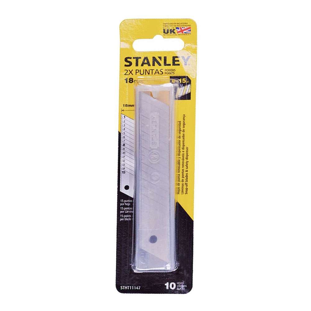 Stanley STHT11147-8Q 18mm Double Point Knife Blade 2