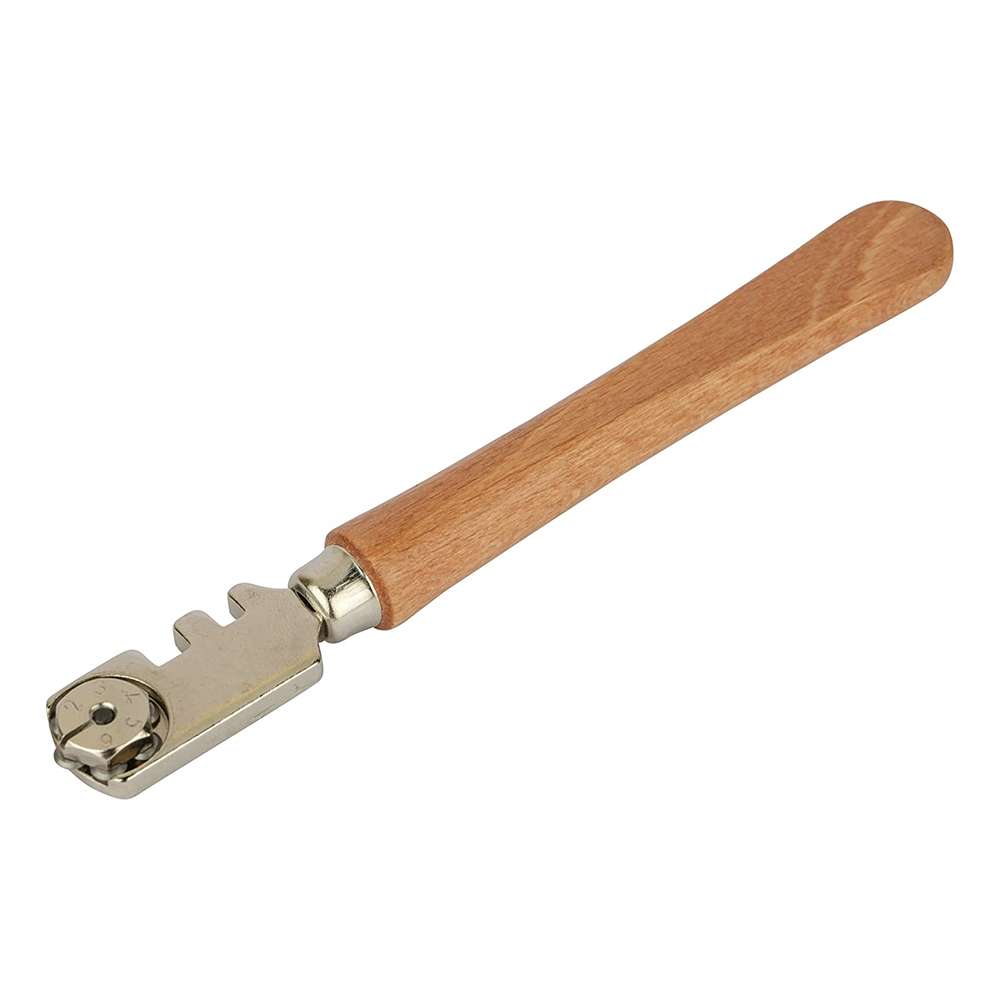 Stanley 0-14-040 Traditional Glass Cutter - Silver/Brown 5