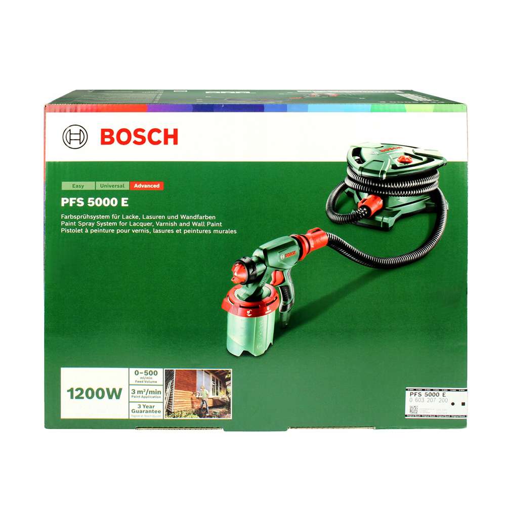 Bosch 0603207270 PFS 5000 E Paint Spray Set 10