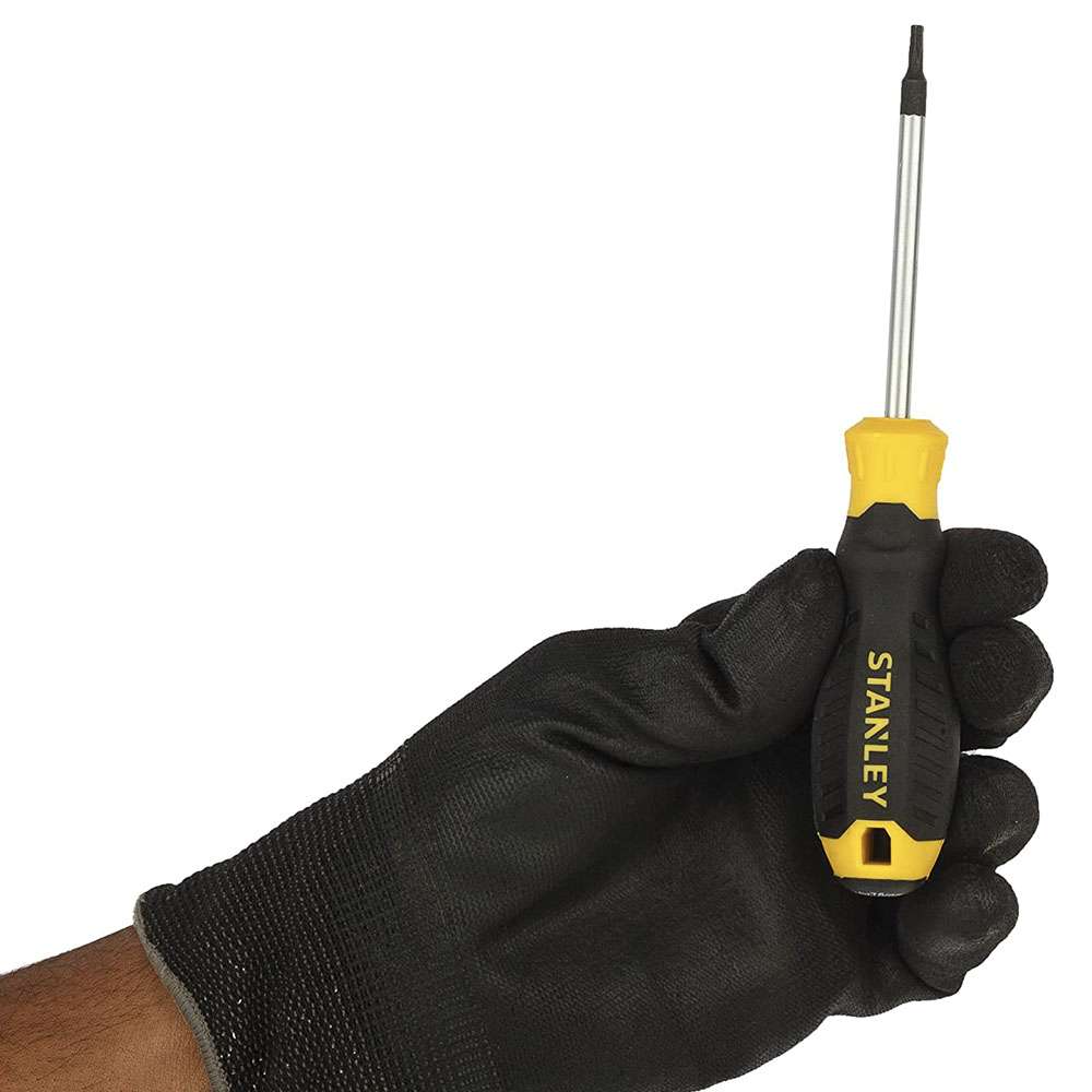 Stanley STMT60844-8 T10 X 75mm Black & Yellow Screwdriver 4