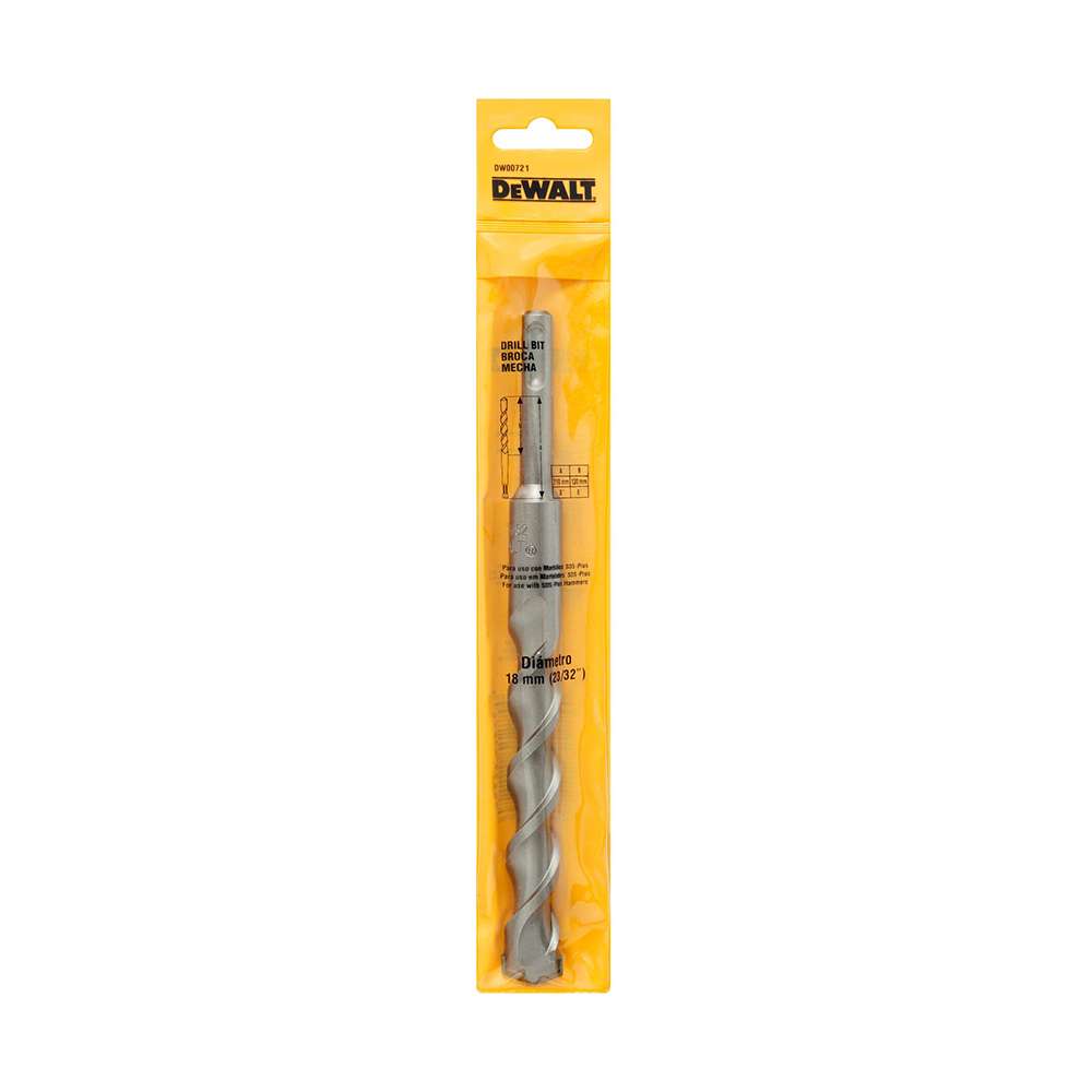 Dewalt SDS+ Drill Bit-18mm X 150mm X 200mm 4