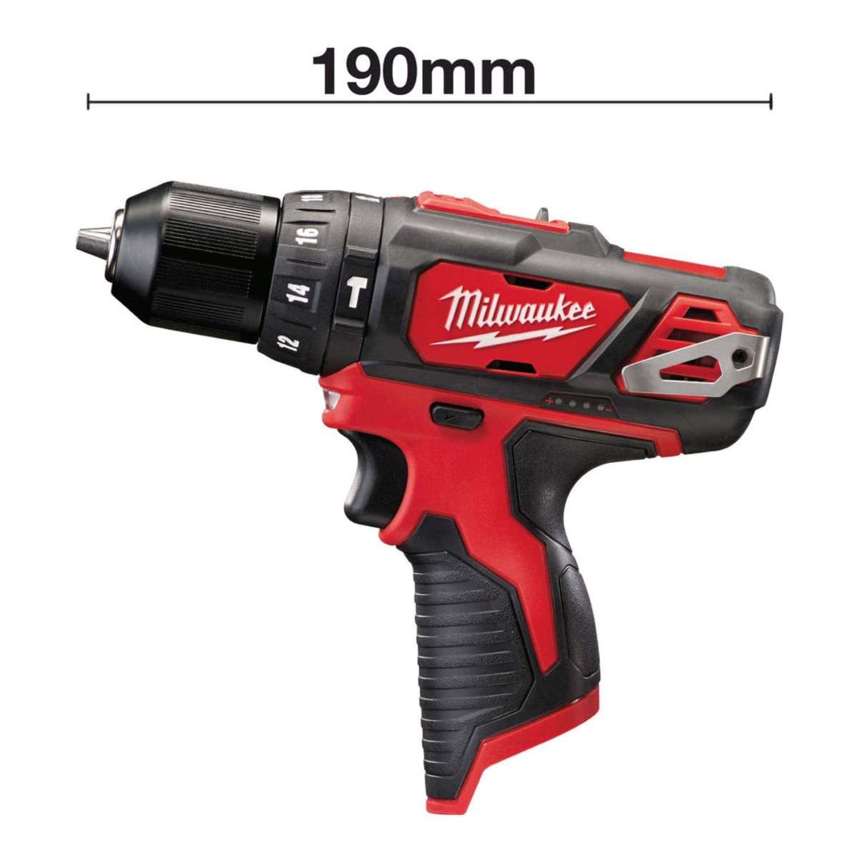 Milwaukee M12BPD-0 M12 Cordless Sub Compact Percussion Drill 1