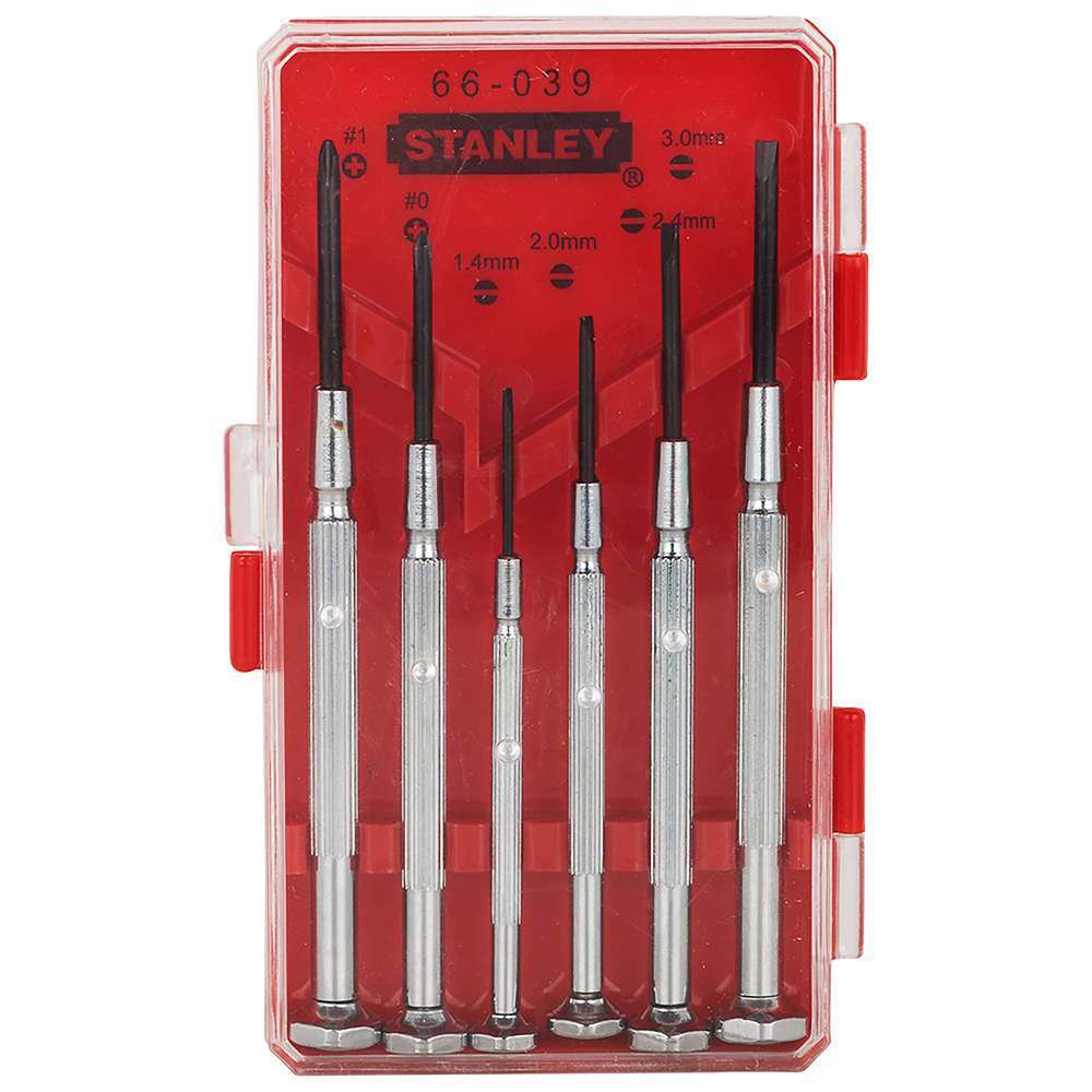 Stanley STHT66039-8 Precision Screwdriver Set - 6Pcs 5