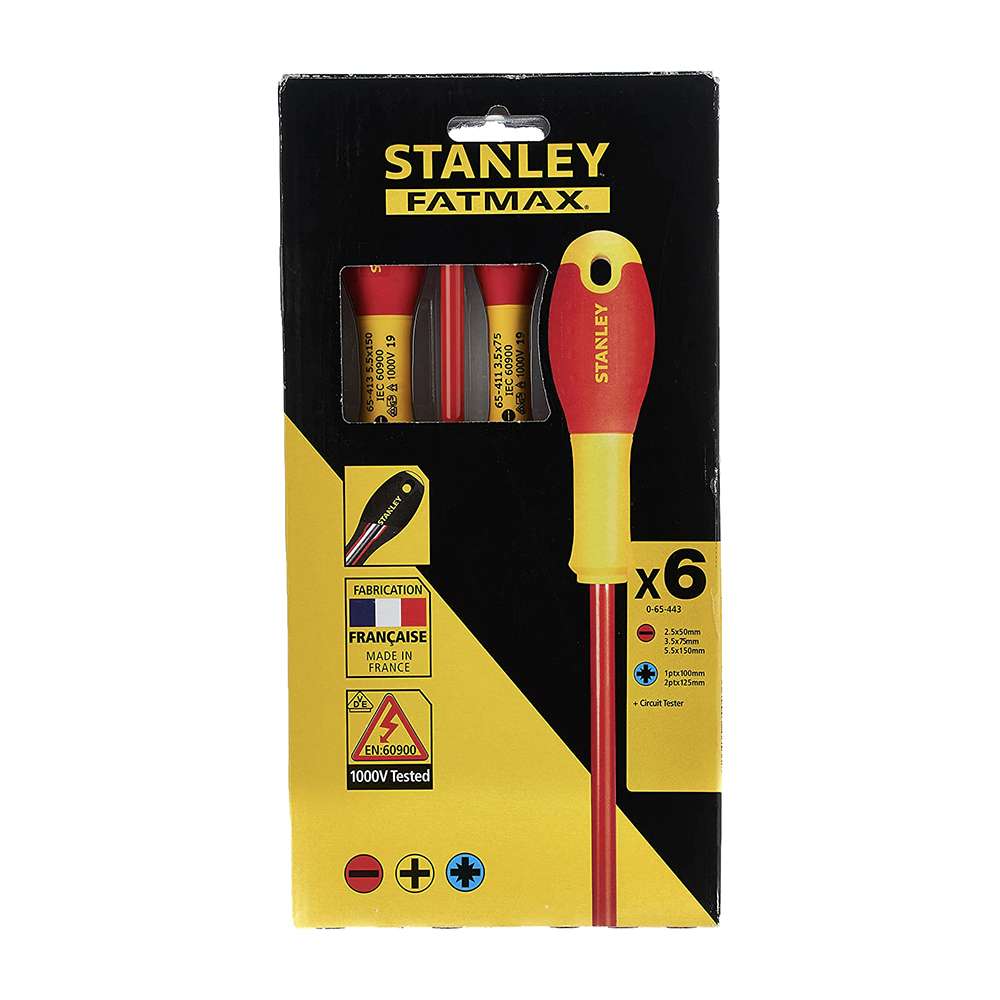Stanley 0-65-443 Insulated Screwdriver Set -6Pcs 4