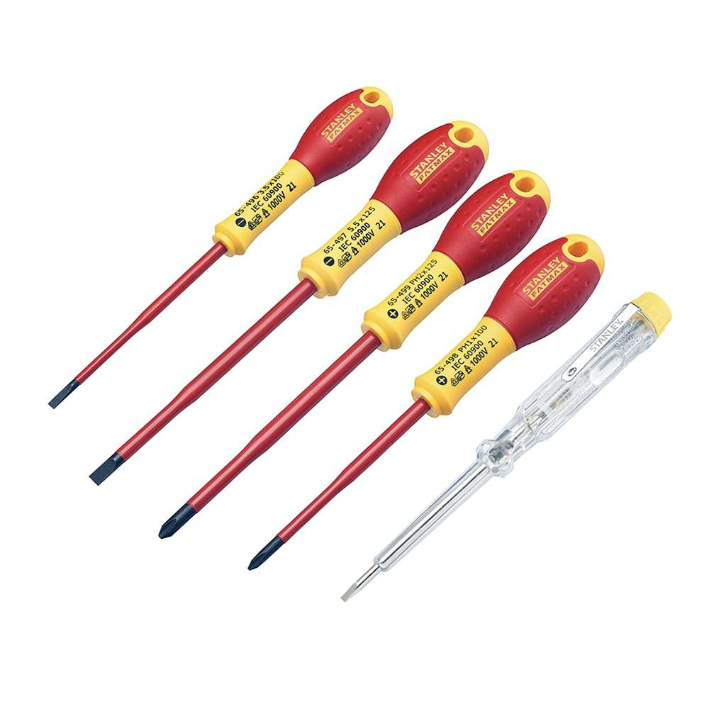Stanley 0-65-443 Insulated Screwdriver Set -6Pcs 0
