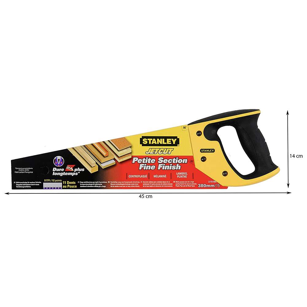 Stanley 2-15-594 380mm Jet Cut Fine Wood Saw 4