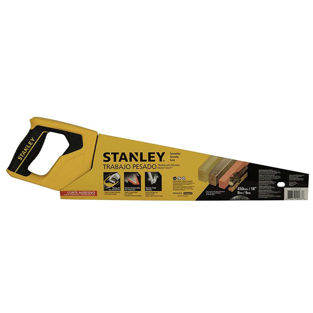 Stanley STHT20374-LA 450mm Heavy Duty Hand Saw 8