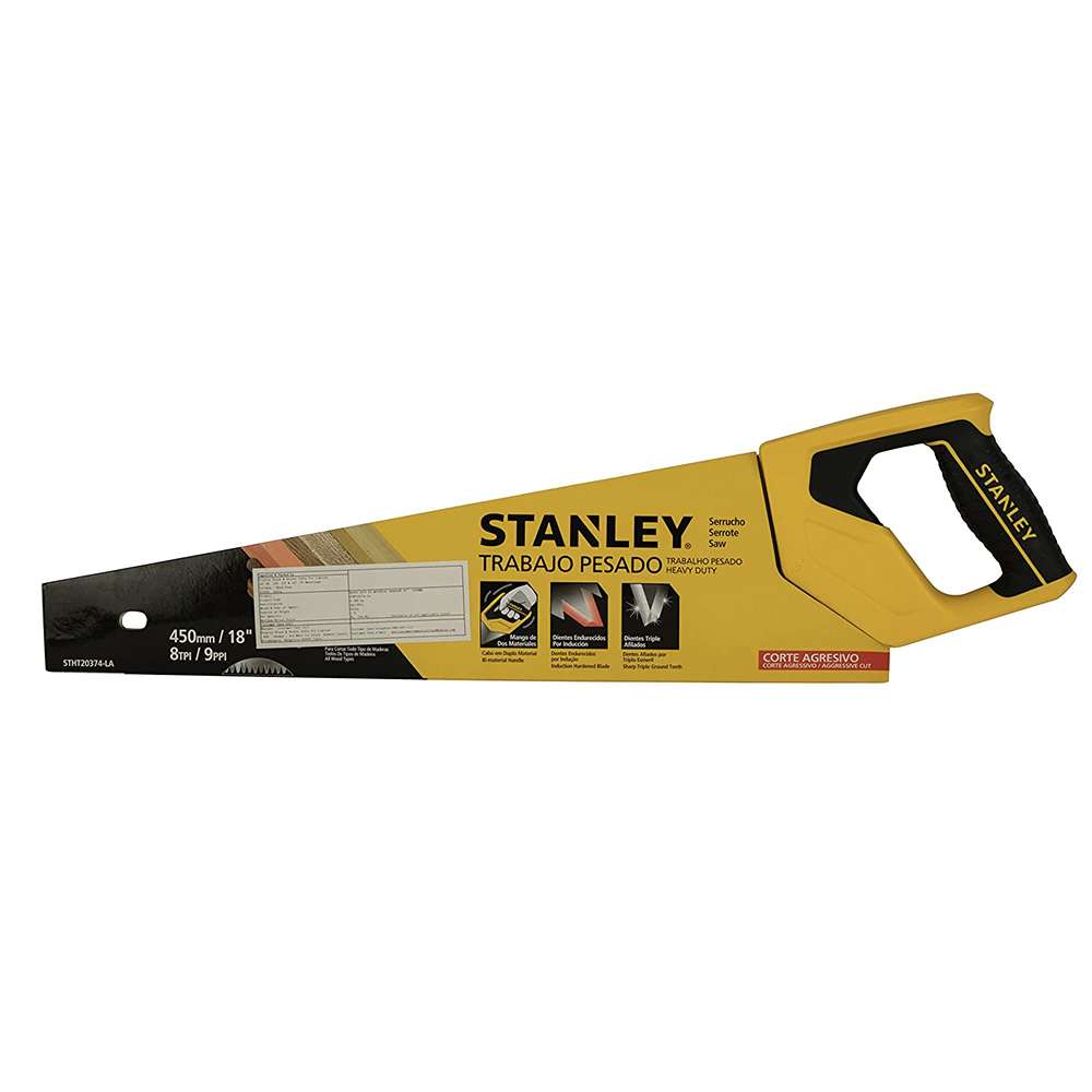 Stanley STHT20374-LA 450mm Heavy Duty Hand Saw 9