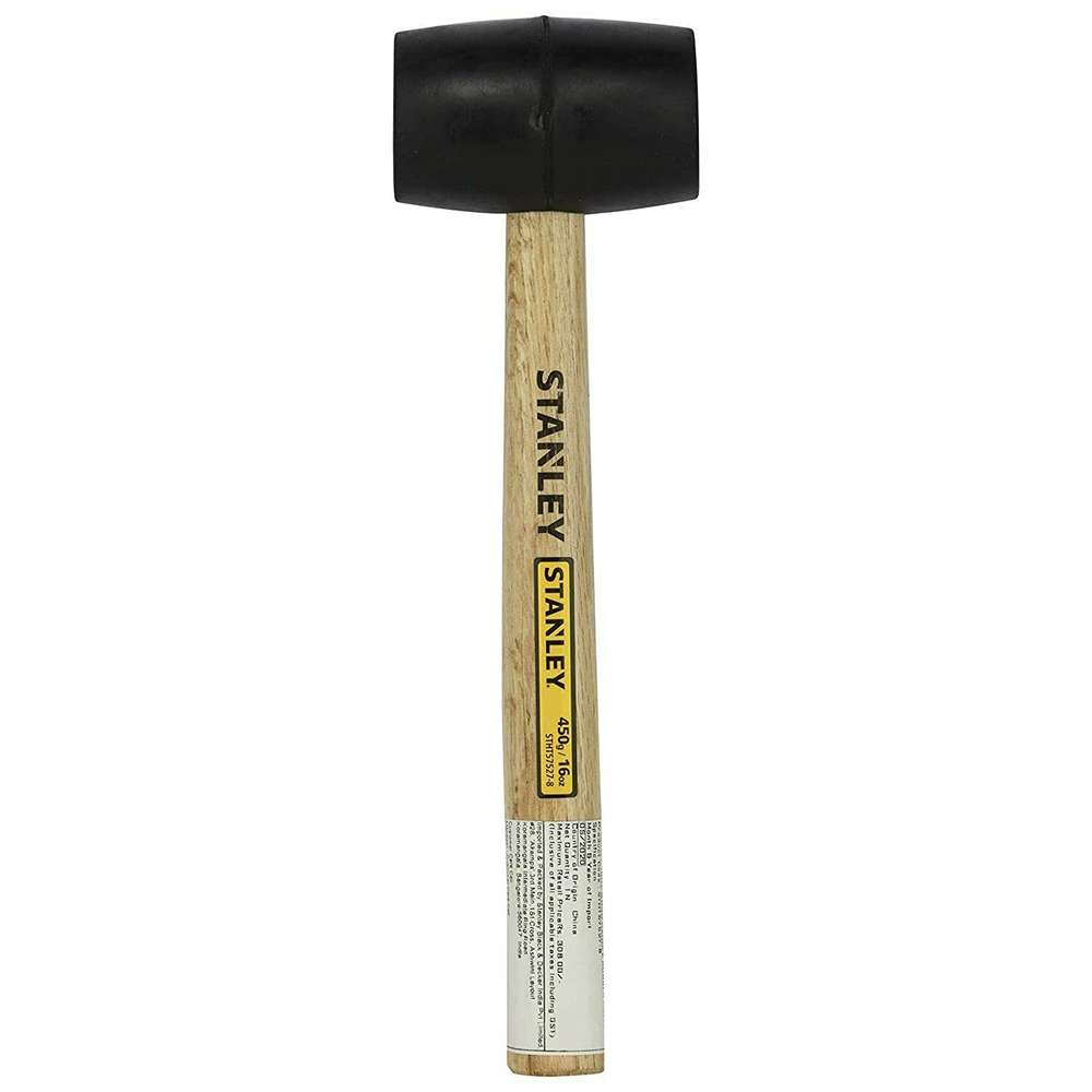 Stanley STHT57527-8 16Oz Rubber Mallet Hammer 1