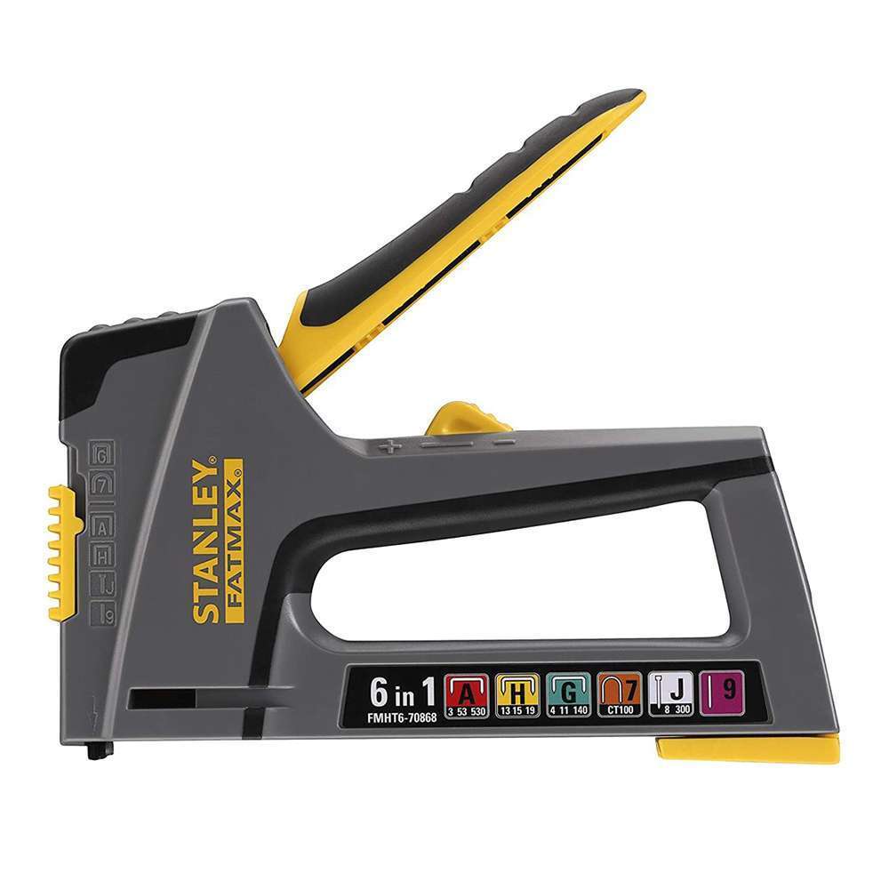 Stanley FMHT6-70868 6-in-1 Multi Purpose Plastic Staple and Braid Nail Gun 2