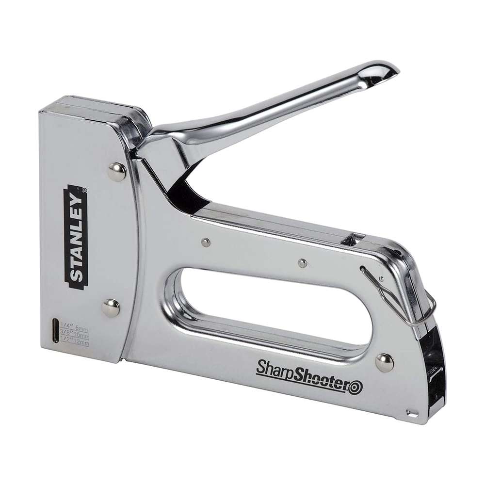 Stanley 6TR110 Classic Alloy Steel Heavy-Duty Manual Tacker - Silver 1