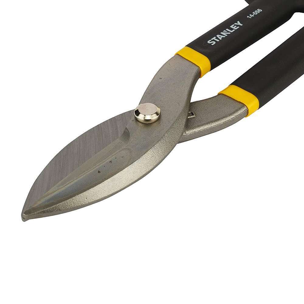 Stanley 250mm Straight Bi-Material Tin Snips 1