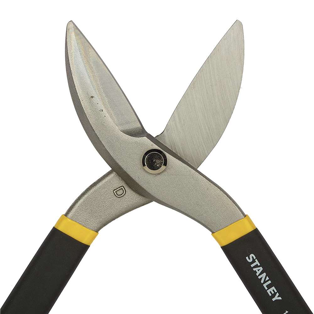 Stanley 250mm Straight Bi-Material Tin Snips 3