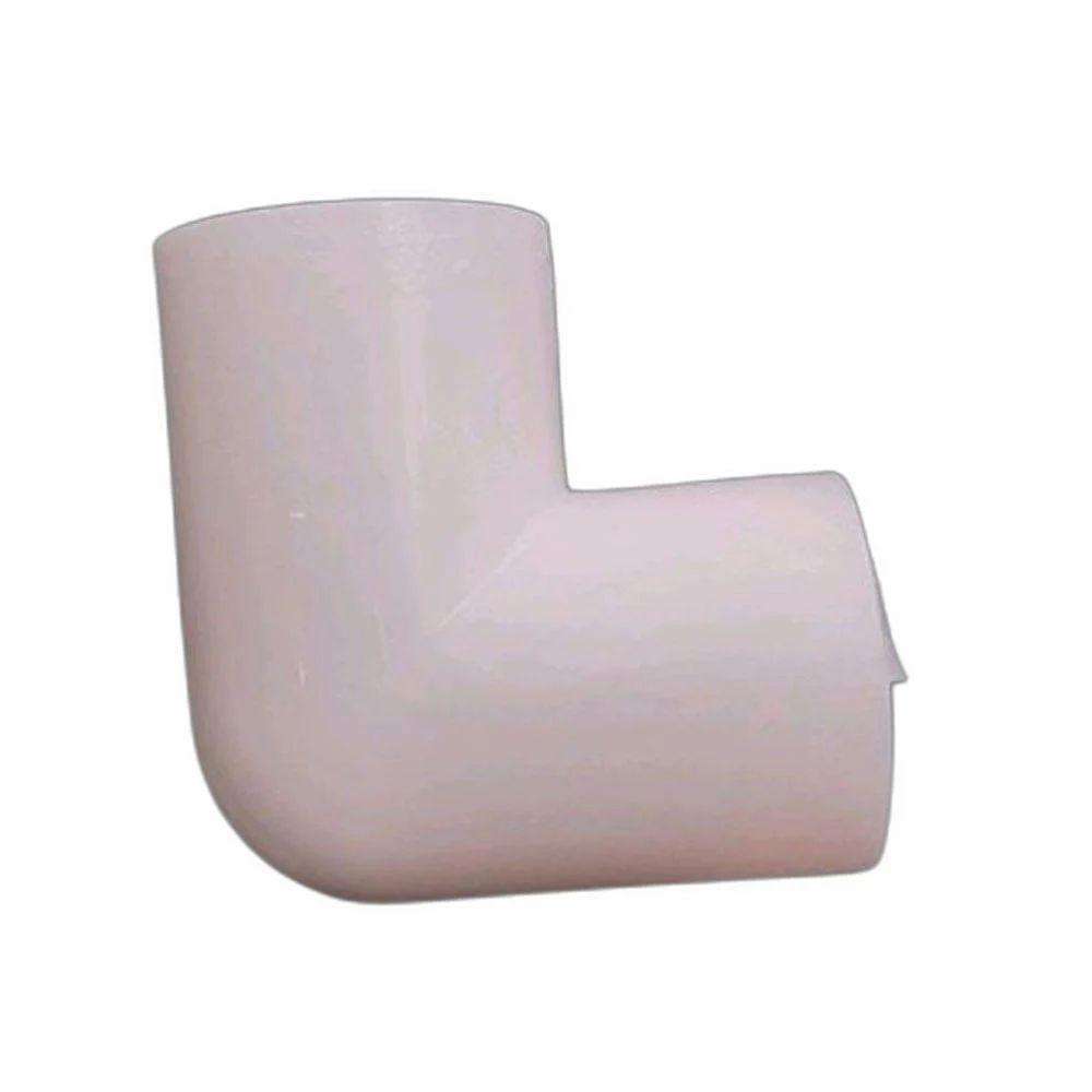 1" X 90Deg PVC Elbow, White 1