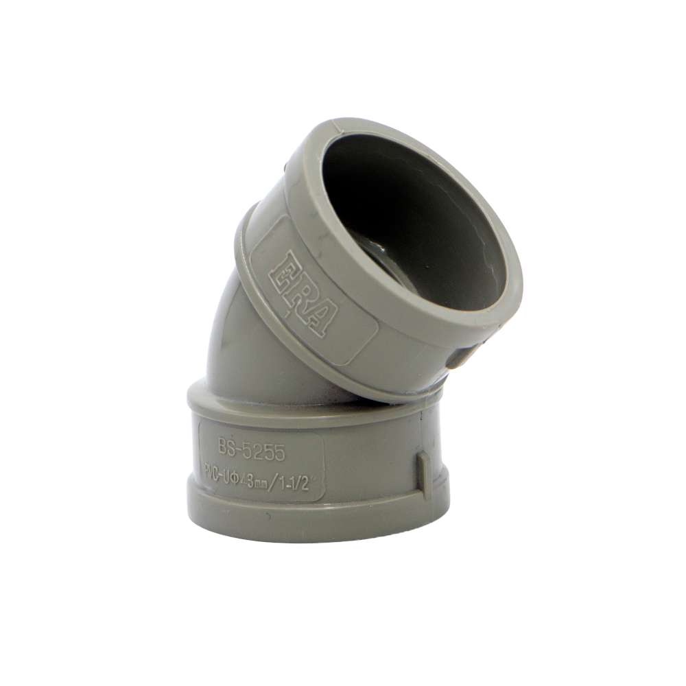 Era 4" x 45 Degree UPVC Elbow - Per Pcs 1