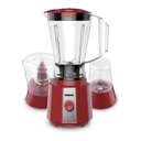 Geepas 3-in-1 Multi-Functional Blender with Grinder & Dual Speed + Pulse 400W, 1.5L, Suitable for Home Kitchen 0