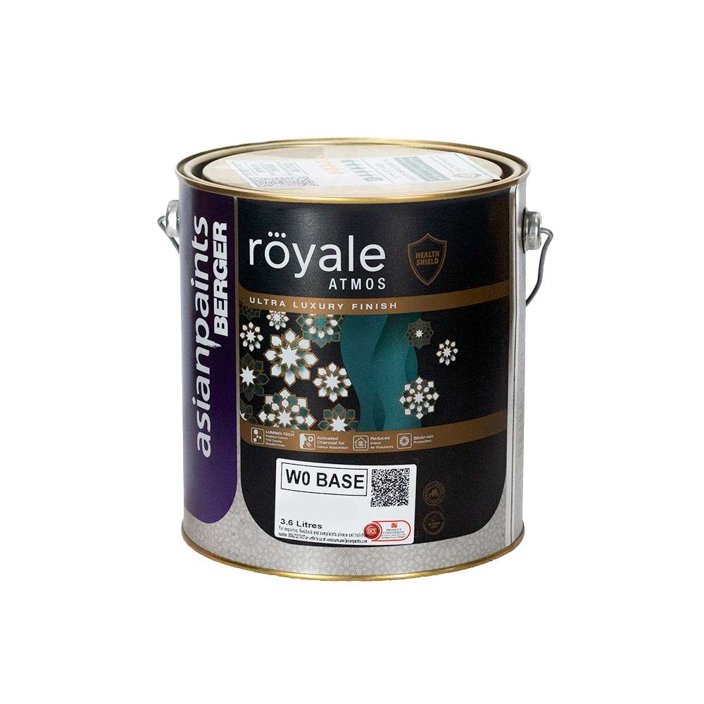 Asian Paints Berger Royale Atmos 4L White 1