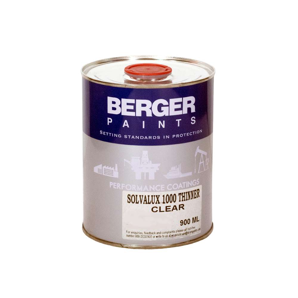 Asian Paints Berger Solvalux 1000 Thinner 4L 0