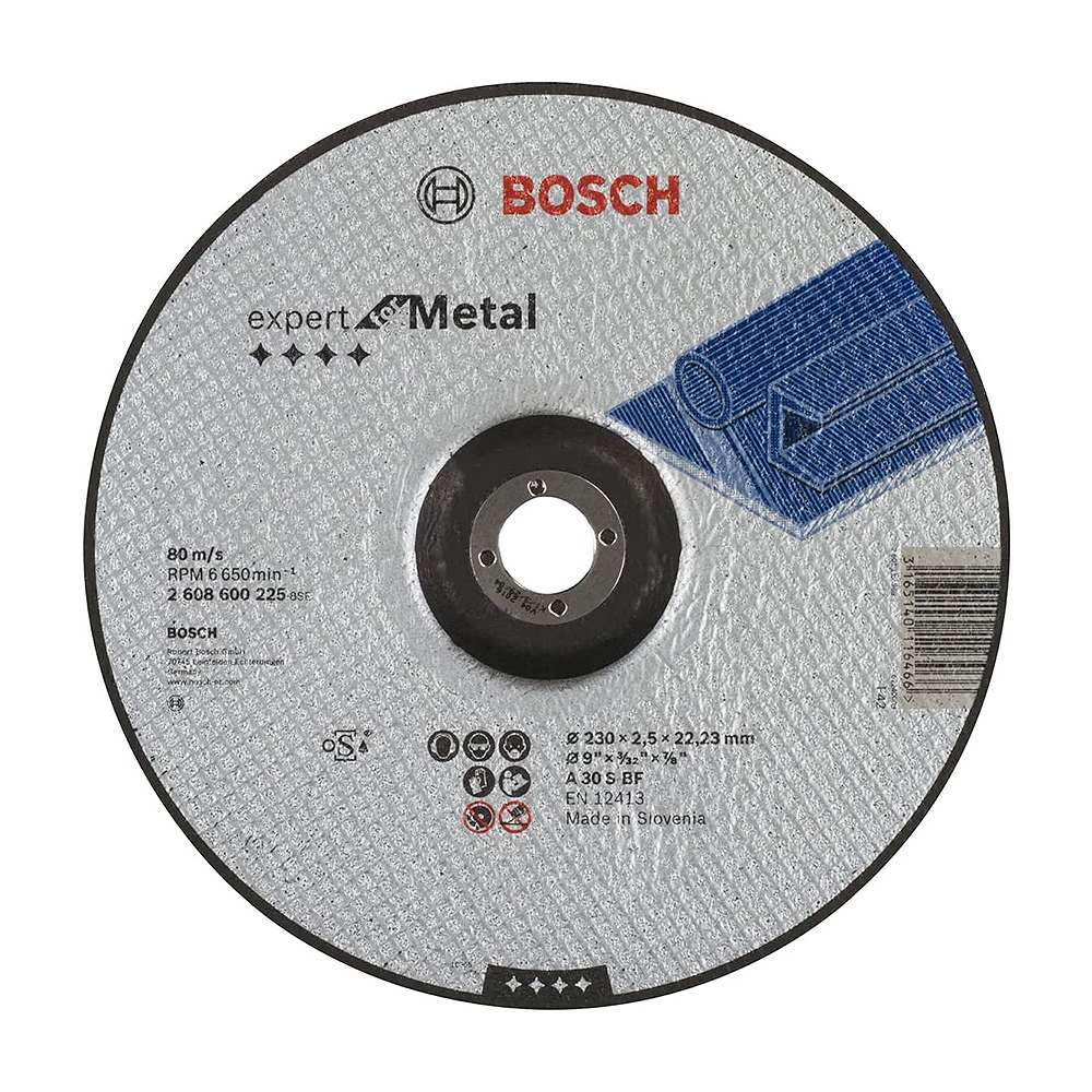 Bosch 2608600225 Cutting disc (off-set) 230mm 22.23mm 1 pc. 0