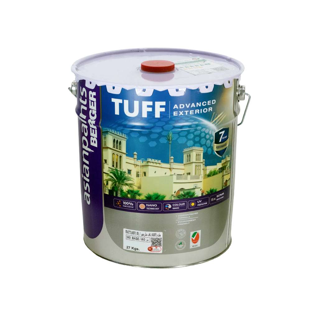 Asian Paints Berger Tuff Exterior Matt 27KG, 507 0