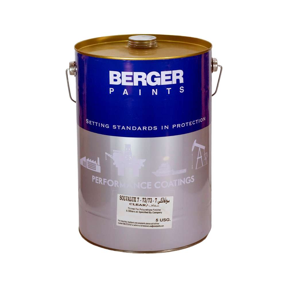 Asian Paints Berger Solvalux 7 73 Polyurethane Thinner 18L 0
