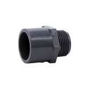 Atlas PVCmale Adaptor 1/2", Solvent-Weld × BSPmale, Compact Fit, Reliable Seal 2