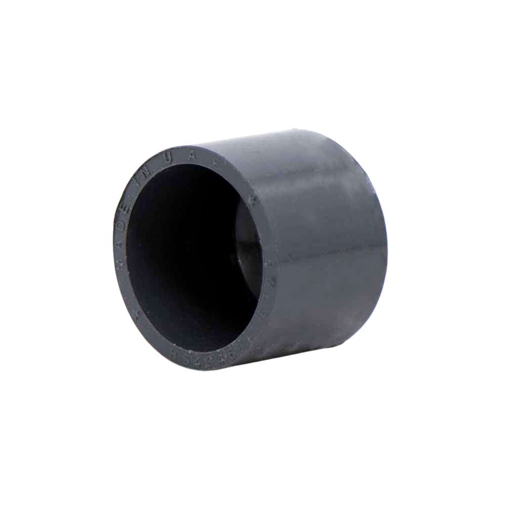 غطاء نهاية الأنابيب قياس (2") المصنوع من البلاستيك (PVC) المتين و المقاوم لأشعة الشمس و المانع للتسرب  1