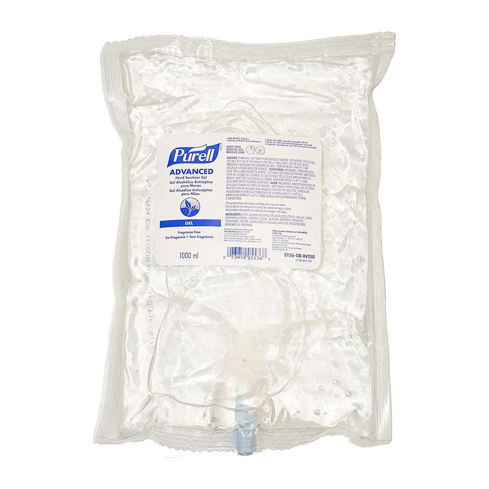 Purell NXT Advanced Hand Sanitizer Refill (Transparent 1000 ml 1 Kg) Pack of 4 1