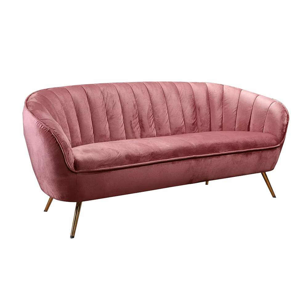 RoClarkia 3 Seater Sofa - Pink 4