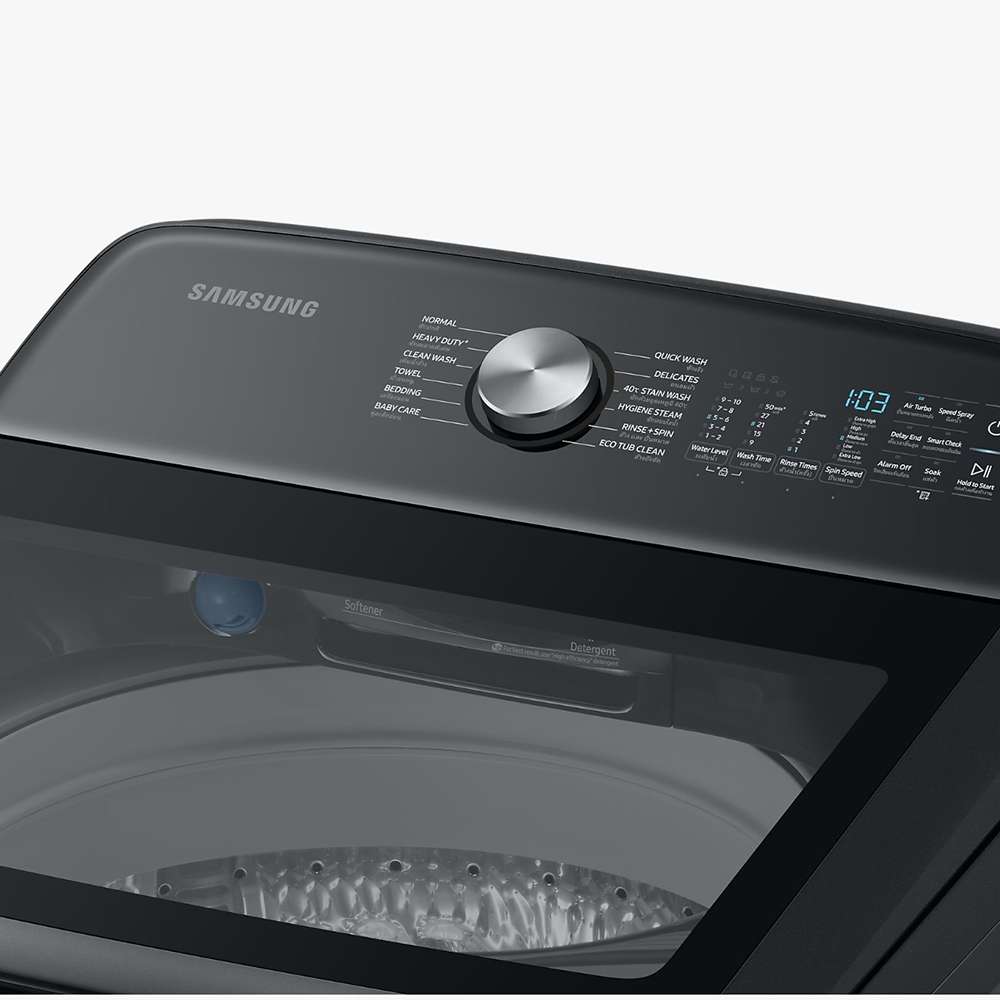 Samsung 18Kg Top Load Fully Automatic Washer with Hygiene Steam - WA18A8376GV 13