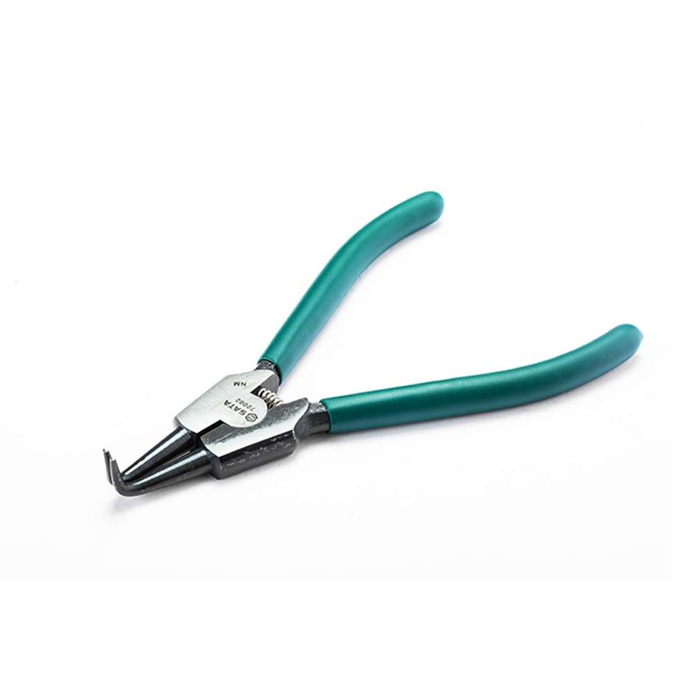 SATA ST72002ST External Snap Ring Pliers, Curved 7" 1