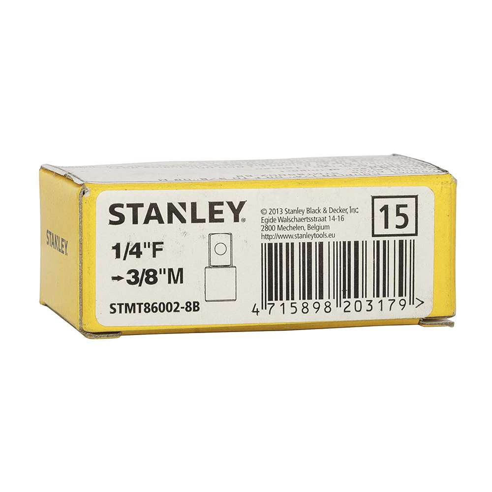 Stanley STMT86002-8B 1/4" Drive Female to 3/8" Male Coupler 5