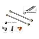 1/2" X 60CM Rigid FleX Hose 2