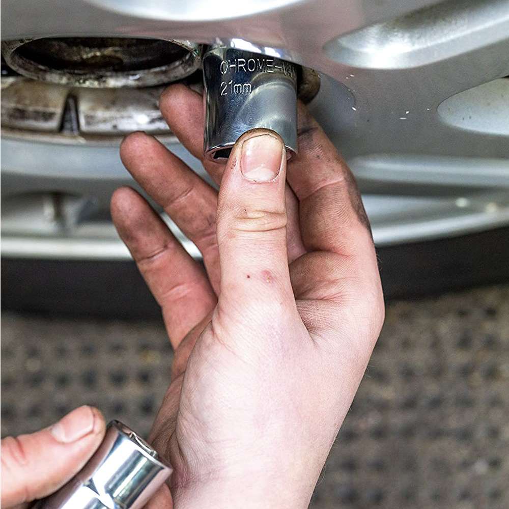 أداة فك العجلات التلسكوبية من Stanley ذات المقبض القابل للتمديد STHT80890-0 5