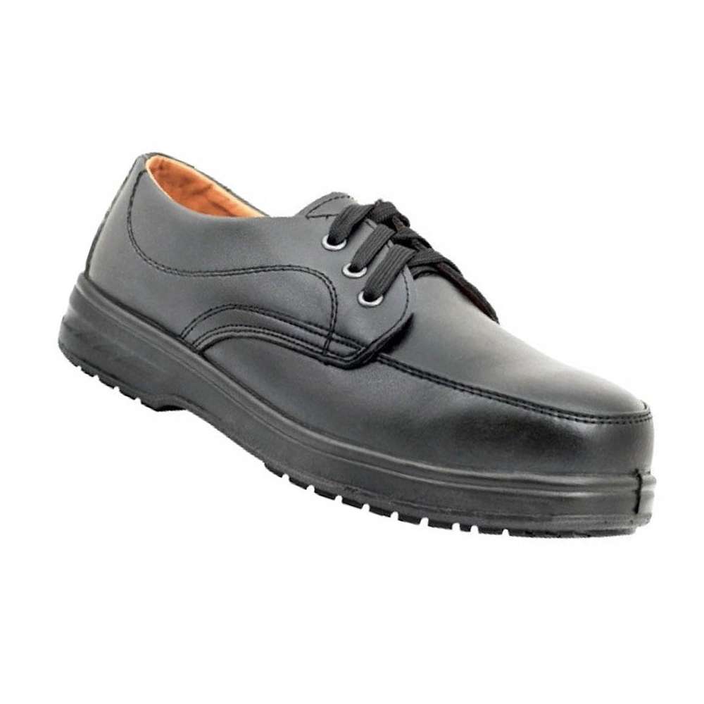 Vaultex VE3 Low Ankle Steel Toe and Plate Safety Shoes - Black, 43 0