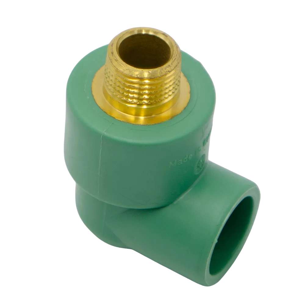 25mm x 1/2" PPR Male Elbow Pipe Fitting 0