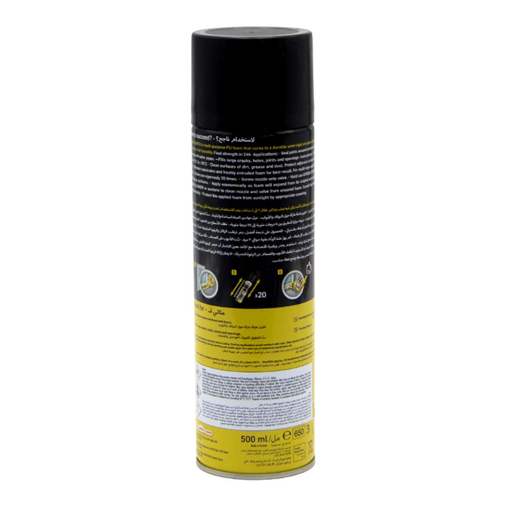 Henkel Pattex 500ml PU Foam Fix and Fill 3
