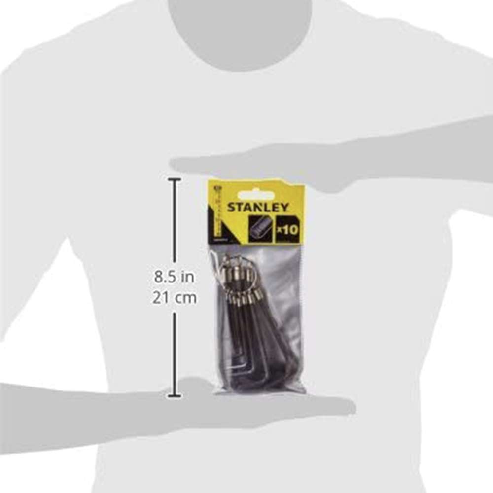 Stanley STMT69213-8 10-Piece Hex Key Ring Set 4